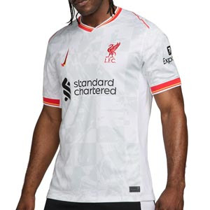 Camiseta Nike 3a Liverpool 2024 2025 Dri-Fit Stadium - Camiseta de la tercera equipación Nike del Liverpool 2024 2025 - blanca