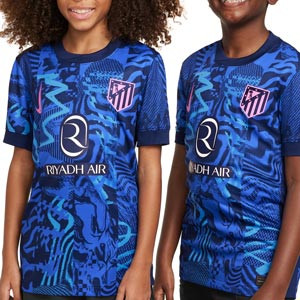Camiseta Nike 3a Atlético niño 2024 2025 Stadium Dri-Fit - Camiseta infantil de la tercera equipación Nike del Atlético de Madrid 2024 2025 - azul