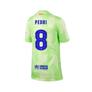 Camiseta Nike 3a Barcelona niño Pedri Stadium 24 25 DF UCL