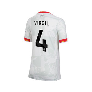 Camiseta Nike 3a Liverpool niño Virgil 24 25 DF Stadium PL