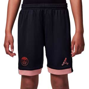 Short Nike 3a PSG niño 2024 2025 Dri-Fit Stadium - Pantalón corto infantil de la tercera equipación Nike del PSG 2024 2025 - negro