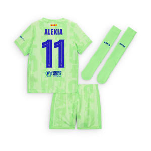 Equipación Nike 3a Barcelona niño 3-8 años Alexia 24 25 DF