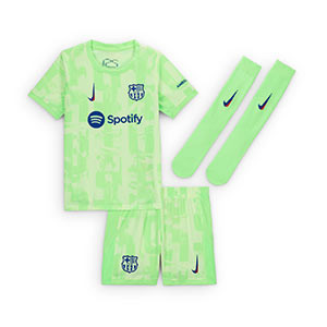 Equipación Nike 3a Barcelona niño 3-8 años 2024 2025 DF 