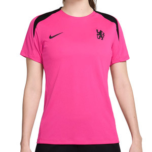Camiseta Nike Chelsea mujer entrenamiento Strike Dri-Fit - Camiseta de entrenamiento de mujer Nike del Chelsea FC - rosa