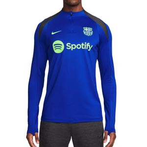 Sudadera Nike Barcelona entrenamiento Strike DF Drill Top - Sudadera de entrenamiento Nike del FC Barcelona - azul