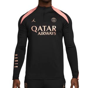 Sudadera Nike PSG entrenamiento Strike Dri-Fit Drill Top - Sudadera de entrenamiento Nike del PSG - negra