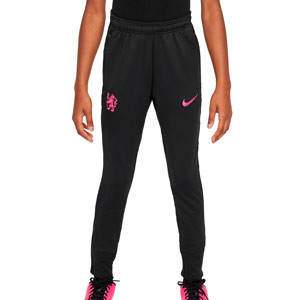 Pantalón Nike Chelsea niño entrenamiento Strike Dri-Fit - Pantalón largo infantil de entrenamiento Nike del Chelsea FC - negro
