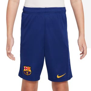 Short Nike Barcelona niño Academy Pro Dri-Fit - Pantalón corto infantil Nike del FC Barcelona - azul