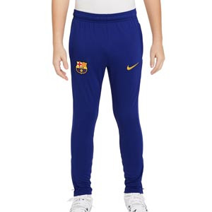 Pantalón Nike Barcelona niño Academy Pro Dri-Fit - Pantalón largo infantil Nike del FC Barcelona - azul