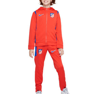 Chándal Nike Atlético niño Woven - Chándal infantil Nike del Atlético de Madrid de la primera equipación 2024 2025 - rojo