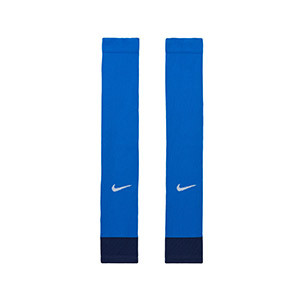 Medias sin pie Nike Strike Sleeve - Medias de fútbol Nike sin pie - azules