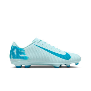 Nike Mercurial Zoom Vapor 16 Club FG/MG - Botas de fútbol Nike FG/MG para césped artificial - azul claro