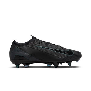 Nike Mercurial Zoom Vapor 16 Elite SG-PRO - Botas de fútbol Nike SG-PRO para césped natural blando - negras