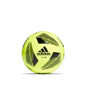 Balón adidas Tiro Club talla 3 - Balón de fútbol adidas talla 3 - amarillo flúor, negro - frontal