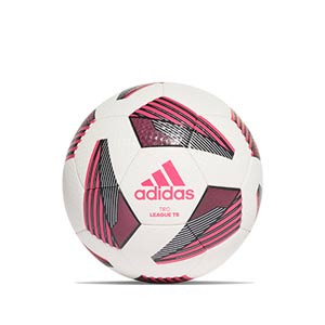 Balón adidas Tiro League Thermal-Bonding talla 5 - Balón de fútbol adidas Tiro League Thermal-Bonding talla 5 - blanco, rosa