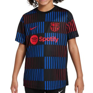 Camiseta Nike 2a Barcelona niño Academy Pro Pre-Match DF