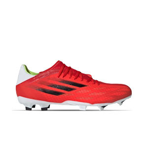 adidas X SPEEDFLOW.3 FG - Botas de fútbol adidas FG para césped natural o artificial de última generación - rojas