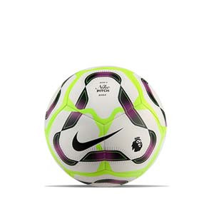 Balón Nike Premier League Pitch 2024 2025 talla 4 - Balón de fútbol Nike de la Premier League 2024 2025 talla 4 - blanco