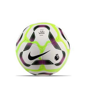 Balón Nike Premier League Pitch 2024 2025 talla 5 - Balón de fútbol Nike de la Premier League 2024 2025 talla 5 - blanco