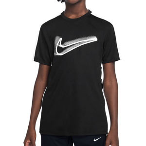 Camiseta Nike Dri-Fit Academy niño 23  - Camiseta infantil de manga corta de deporte Nike Academy 23 - negra