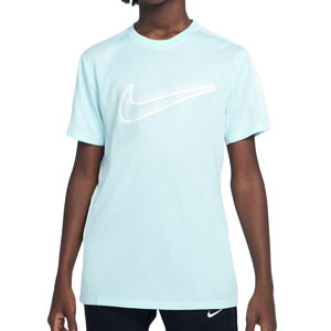 Camiseta Nike Academy 23 niño - Camiseta infantil de entrenamiento Nike - azul claro