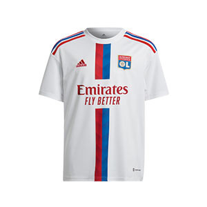 Camiseta adidas Olympique Lyon niño 2022 2023