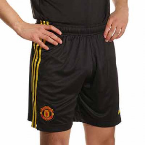 Short adidas United 3a 2021 2022 - Pantalón corto de la tercera equipación adidas del Manchester United 2021 2022 - negro