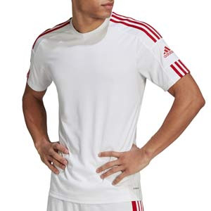 Camiseta adidas Squadra 21 - Camiseta manga corta de fútbol adidas - blanca