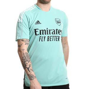 Camiseta adidas Arsenal entrenamiento - Camiseta de entrenamiento adidas del Arsenal FC - verde menta - completa frontal