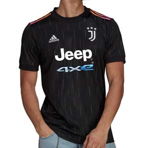 Camiseta adidas Juventus 2a 2021 2022 - Camiseta segunda equipación adidas de la Juventus 2021 2022 - negra