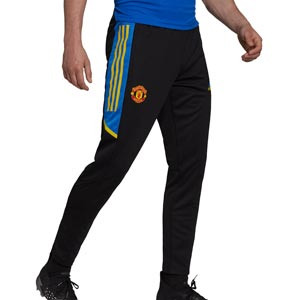 Pantalón adidas United entrenamiento UCL - Pantalón largo de entrenamiento de la Champions League adidas del Manchester United - negro