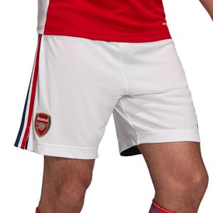 Short adidas Arsenal 2021 2022 - Short primera equipación adidas Arsenal FC 2021 2022 - blanco