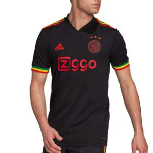 Camiseta adidas 3a Ajax 2021 2022 - Camiseta de la tercera equipación adidas del Ajax 2021 2022 - negra