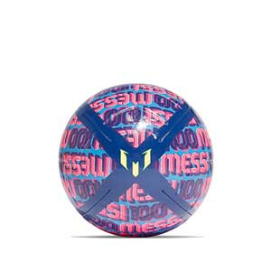 Balón adidas Messi Club talla 4 - Balón de fútbol adidas de Messi talla 4 - azul, rosa