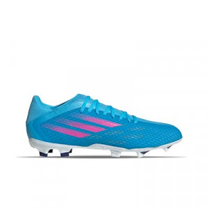 adidas X SPEEDFLOW.3 FG - Botas de fútbol adidas FG para césped natural o artificial de última generación - azul celeste