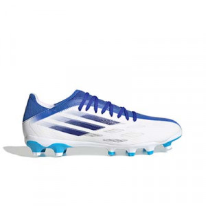 adidas X SPEEDFLOW.3 MG - Botas de fútbol adidas MG para césped natural o artificial - blancas, azules