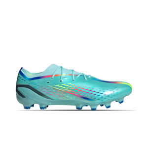 adidas X SPEEDPORTAL.1 AG - Botas de fútbol adidas AG para césped artificial - azul celeste, multicolor