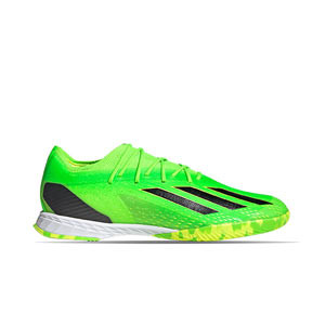 adidas X SPEEDPORTAL.1 IN - Zapatillas de fútbol sala adidas suela lisa IN - verdes