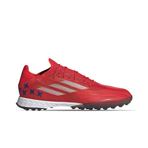 adidas X SPEEDFLOW.1 TF 11/11 - Zapatillas de fútbol multitaco adidas suela turf - rojas
