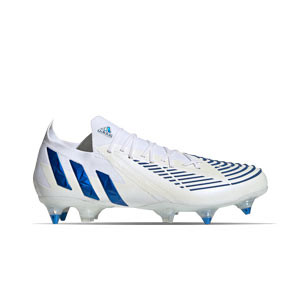 Botas fútbol adidas Predator EDGE.1 blanco azul | futbolmania