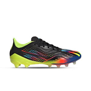 adidas Copa SENSE.1 AG - Botas de fútbol de piel adidas AG para césped artificial - negras, multicolor
