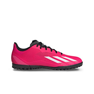 adidas X Speedportal.4 TF - Zapatillas de fútbol multitaco adidas suela turf - rosas