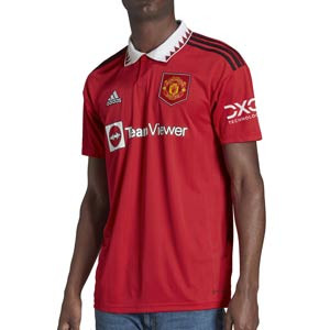 Camiseta adidas United 2022 2023 - Camiseta primera equipación adidas del Manchester United 2022 2023 - roja