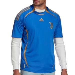 Camiseta adidas Juventus TeamGeist - Camiseta de entrenamiento adidas de la Juventus - azul