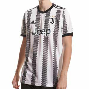 Camiseta adidas Juventus 2022 2023 - Camiseta adidas primera equipación Juventus 2022 2023 - blanca, negra