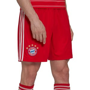 Short adidas Bayern 2022 2023 - Pantalón corto de la primera equipación adidas del Bayern de Múnich 2022 2023 - rojo