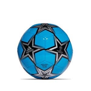Balón adidas Finale 21 Club talla 5 - Balón de fútbol adidas de la Final de la Champions 2021 2022 talla 5 - azul y negro