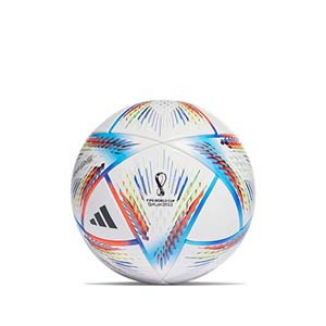 Balón adidas Mundial 2022 Qatar Rihla Competition talla 4 - Balón de fútbol adidas del Mundial de Qatar 2022 talla 4 - blanco