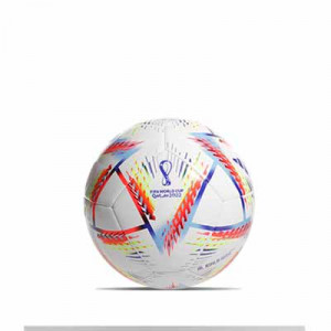 Balón adidas Mundial 2022 Qatar Rihla Training talla 3 - Balón de fútbol adidas del Mundial de Qatar talla 3 - blanco