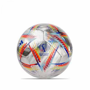 Balón adidas Al Rihla 2022 Training Foil Hologram talla 5 - Balón de fútbol adidas del Mundial de Qatar talla 5 - multicolor